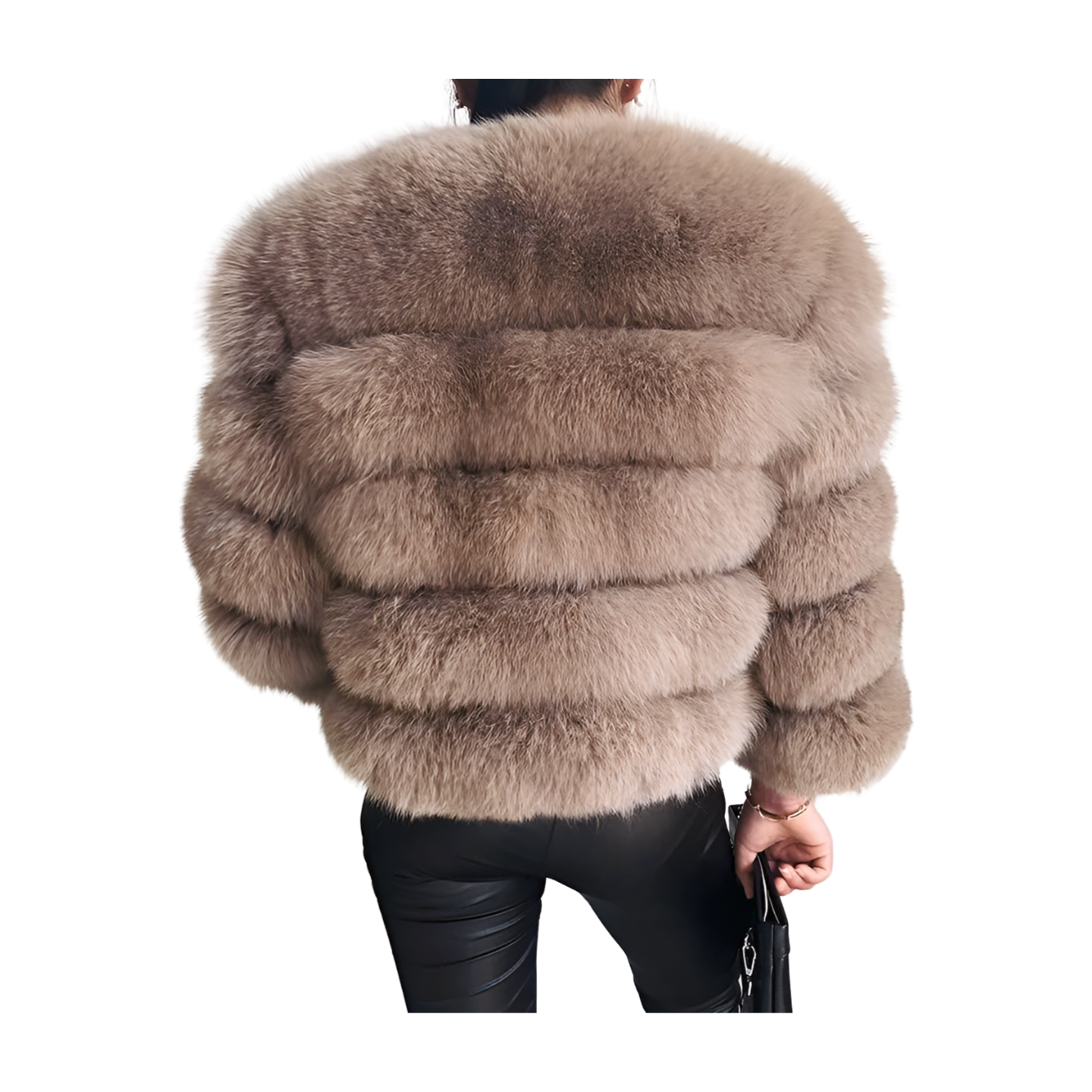 Short Fox Fur Coat