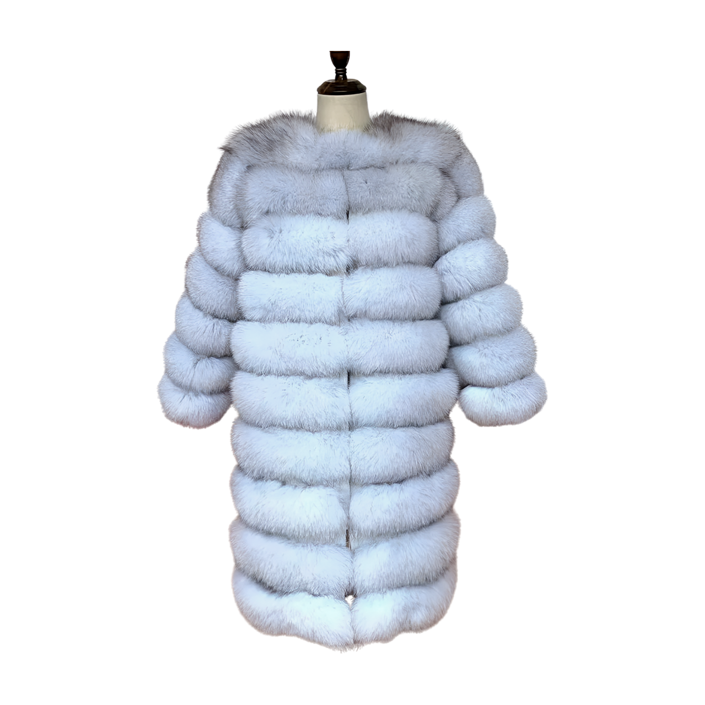 Women Natural Real Fox Fur Coat/Vest Winter