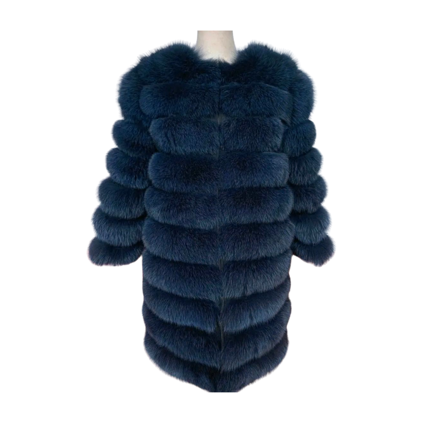 Women Natural Real Fox Fur Coat/Vest Winter