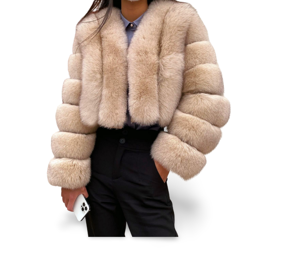 Fox Fur Short Coat