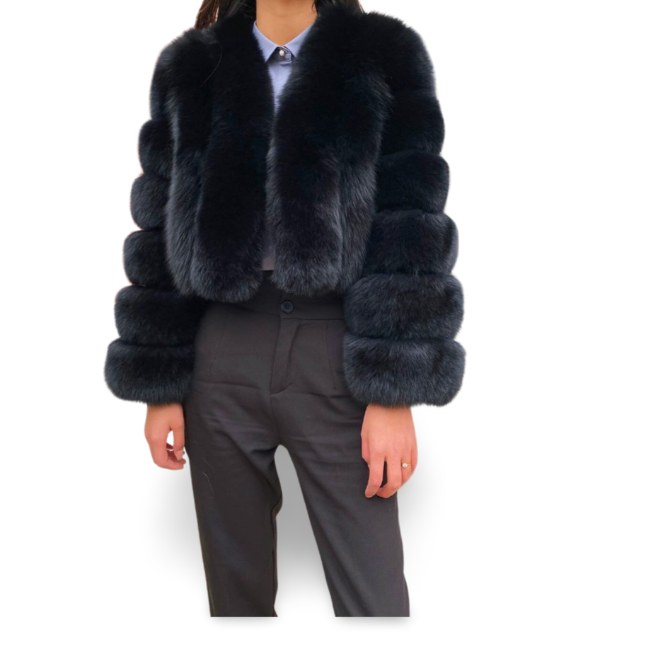 Fox Fur Short Coat