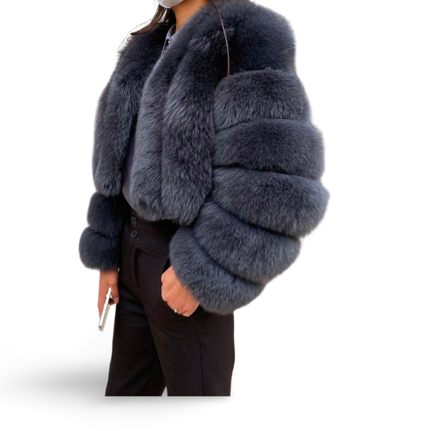 Fox Fur Short Coat