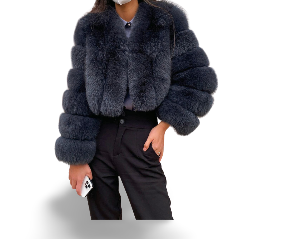 Fox Fur Short Coat