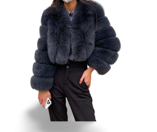 Fox Fur Short Coat