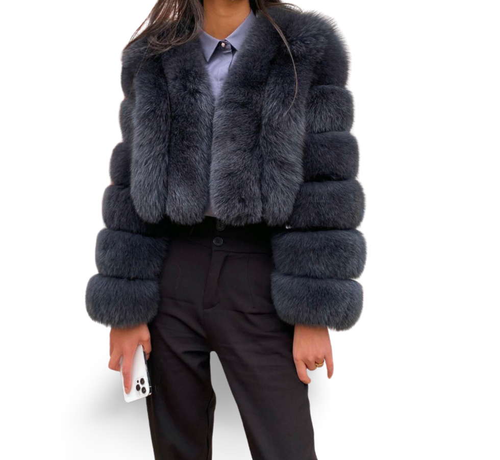 Fox Fur Short Coat