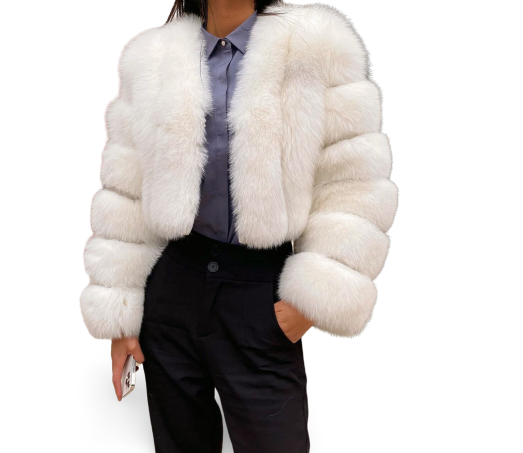 Fox Fur Short Coat