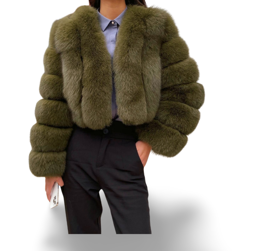 Fox Fur Short Coat