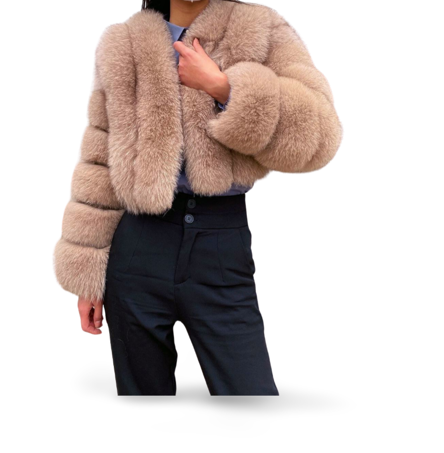 Fox Fur Short Coat