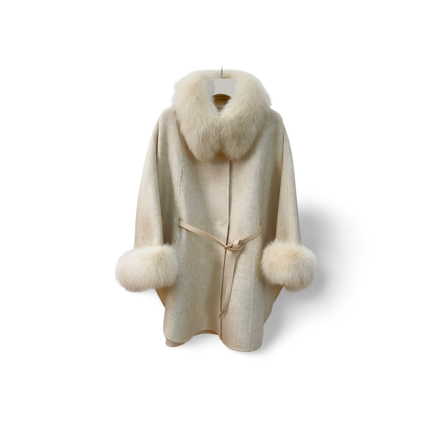 Cashmere Fox Fur Coat